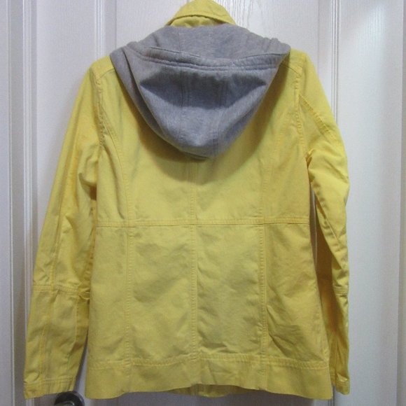 Yellow Jean Coat Hurley size Medium - Picture 6 of 7